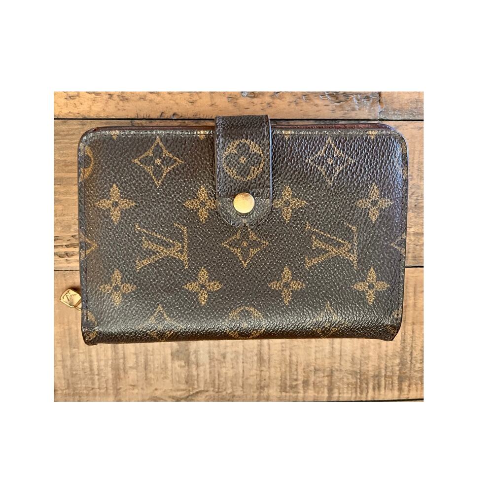 Louis Vuitton Monogram Porte Monnaie Viennois Bifold Wallet - Brown